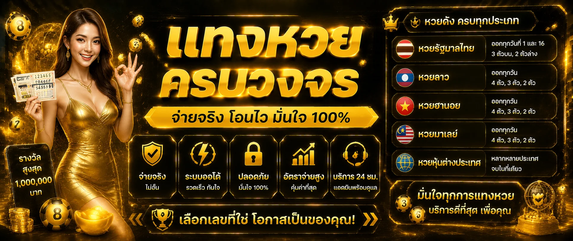แทงหวยออนไลน์ Get88 ครบทุกสำนักจ่ายเต็ม